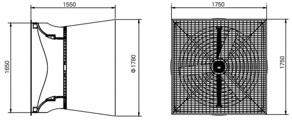 Industrial Ventilator, 380 V, Electric - detail 8