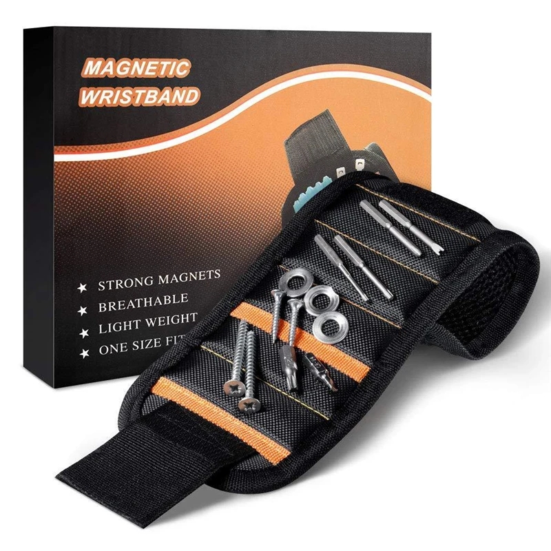 Magnetic Wristband Arm Cuff Screws/Nails Holder 