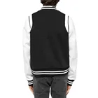Baseball Jackets Jacketjacket Color Block Baseball Jackets Men Custom Winter Button Fly Ribbed Cuff Wholesale