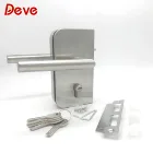 Lock Brass Door Glass Door Lock Wholesale Price Automatic Lock Brass Cylinder Glass Door Lock With Handle