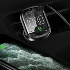 Car Kit 1 Sample OK FLOVEME Car Kit FM Transmitter Car MP3 Player With PD 3.0 Car USB Charger