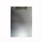 Aluminum Clipboard Clip Letter A4 Aluminum Clipboard Folder With Low Profile Clip
