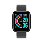 Watch 2021 Hot Selling Waterproof Y68 Smartwatch D20 Reloj Inteligente Fitpro App D20 Smart Watch Y68 Call Heart Rate Blood