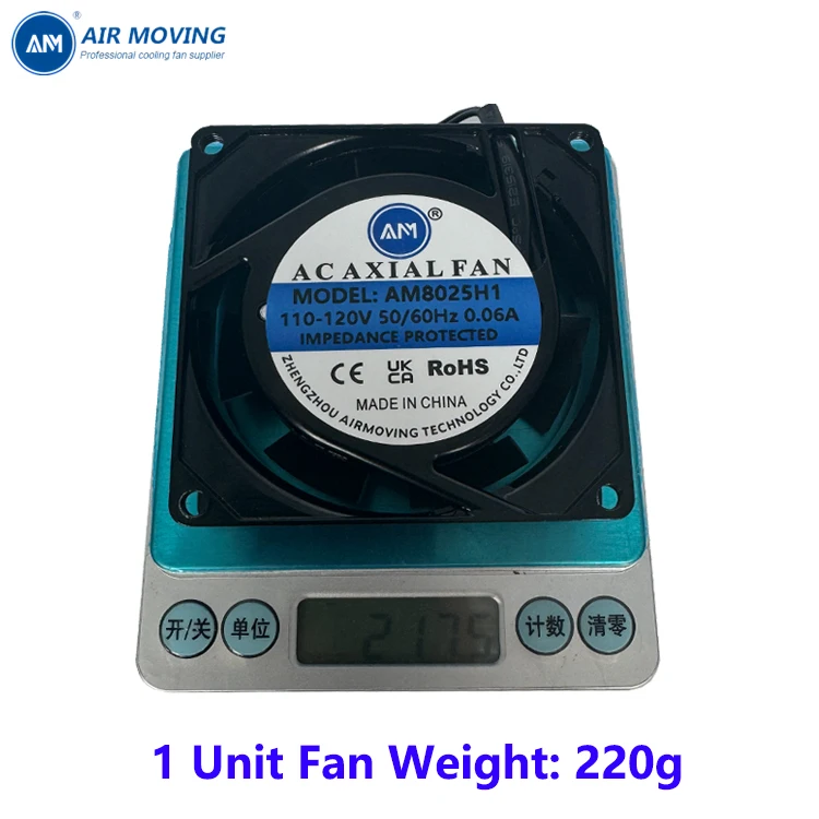 Ball Bearing, AM8025H1B, 110V, 120V, Axial - detail 20