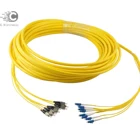 Bundle Core Cord Patch Cord Bunchy Bundle Type Breakout 2.0mm 8 Core / Fiber Multi Fiber Optic Patch Cord