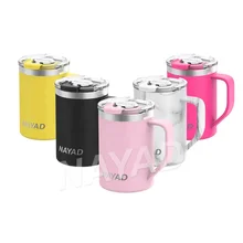 2021 NAYAD Hot Sale 15oz 304 Double Wall Stainless Steel Vacuum Thermos Coffee Mug For Travel