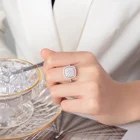 Diamond Band Diamond Ring Wedding FFT Fine 18K Gold Jewelry Densely Small Diamond Pave Wedding Band Ring