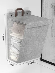 Multi-functional Clothes Storage Basket Storage Large Capacity Foldable Home Dormitory Arangement Wall Hanging Laundry Basket