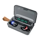 OEM Customize Logo Mini Headphone True Wireless Earphone Earbuds Certificate Headset F9 Tws