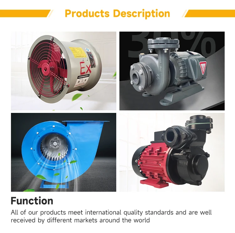 Ventilation Exhaust Cooling Fan, Axial, Explosion-Proof, 380v - detail 4