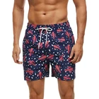 Beachwear Wholesale Custom Mens Swimming Shorts Quick Dry 4 Way Stretch Eco Friendly Beachwear Trunks Waterproof