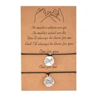 Bracelet Simple Retro Wax Thread Hand-woven Couple Card Bracelet Unisex Simple Wild Bracelet Hand Strap