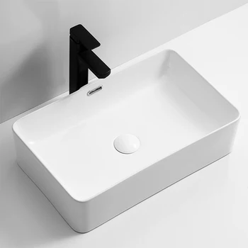 Modern Sanitary Ware Lavamanos Above Counter Top Art Basin Ceramic