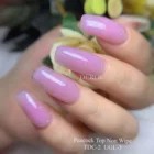 Hot Selling Pretty Color Top Coat Easy Printing Private Label Vegan Friendly Peacock No Wipe Gel Top Coat