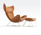 Living Chair Nordic Snail Chair Single Leather Sofa Chair Designer Living Room Home Leisure Single Lounge Chair