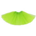 Skirt Tutu Kids Tulle Skirt In Neon Green Party Dress Tutu For Girl In 2 Layers