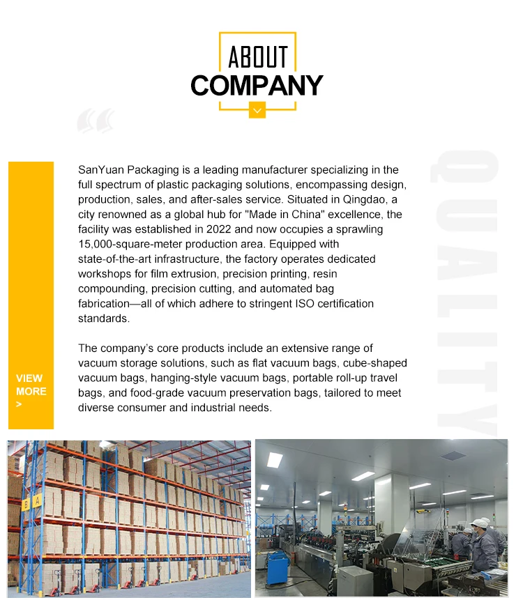 Universal Transparent Plastic Vacuum Compression Bags with Valve Suction Design 3-Pack for Quilts & Clothing Reinforced Sealing