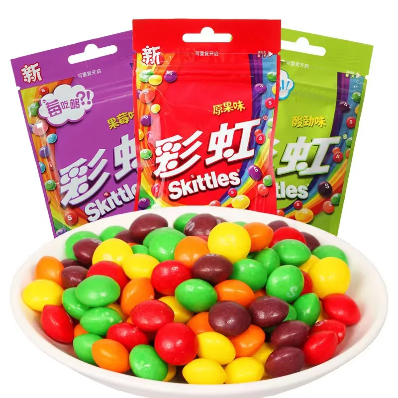 Skittles 40&45g Candy Wholesaler Colorful Fruit Flavor Original No Gum
