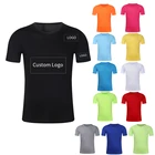 Blank T Shirt Shirts High Quality Cotton Casual Customized Plain Blank Custom Logo T Shirt Mens Shirts