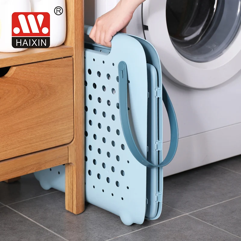 clothes dirty laundry basket storage baskets bins foldable collapsible laundry basket