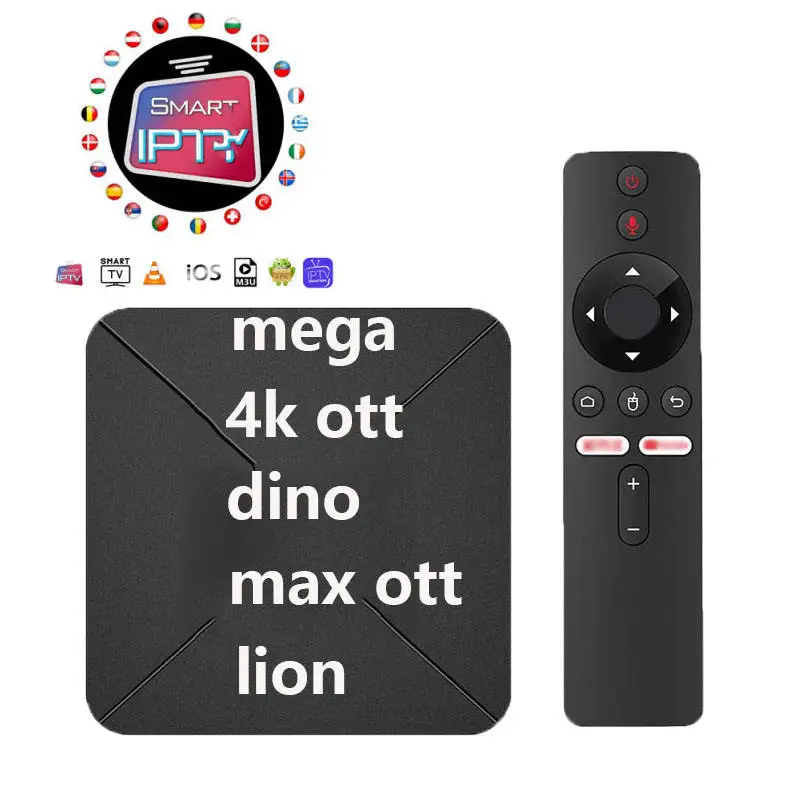 Box Android Arabic IP TV 12 months list M3U board reseller Germany Dutch smart 4K M3U subscription TV box