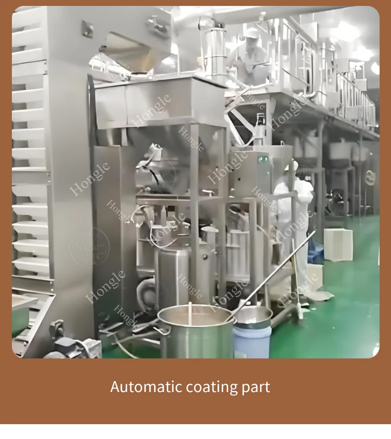 Bean Product Processing Machine Coated Peanut Nuts Green Bean Salted Fried Broad Beans Production Line manufacture