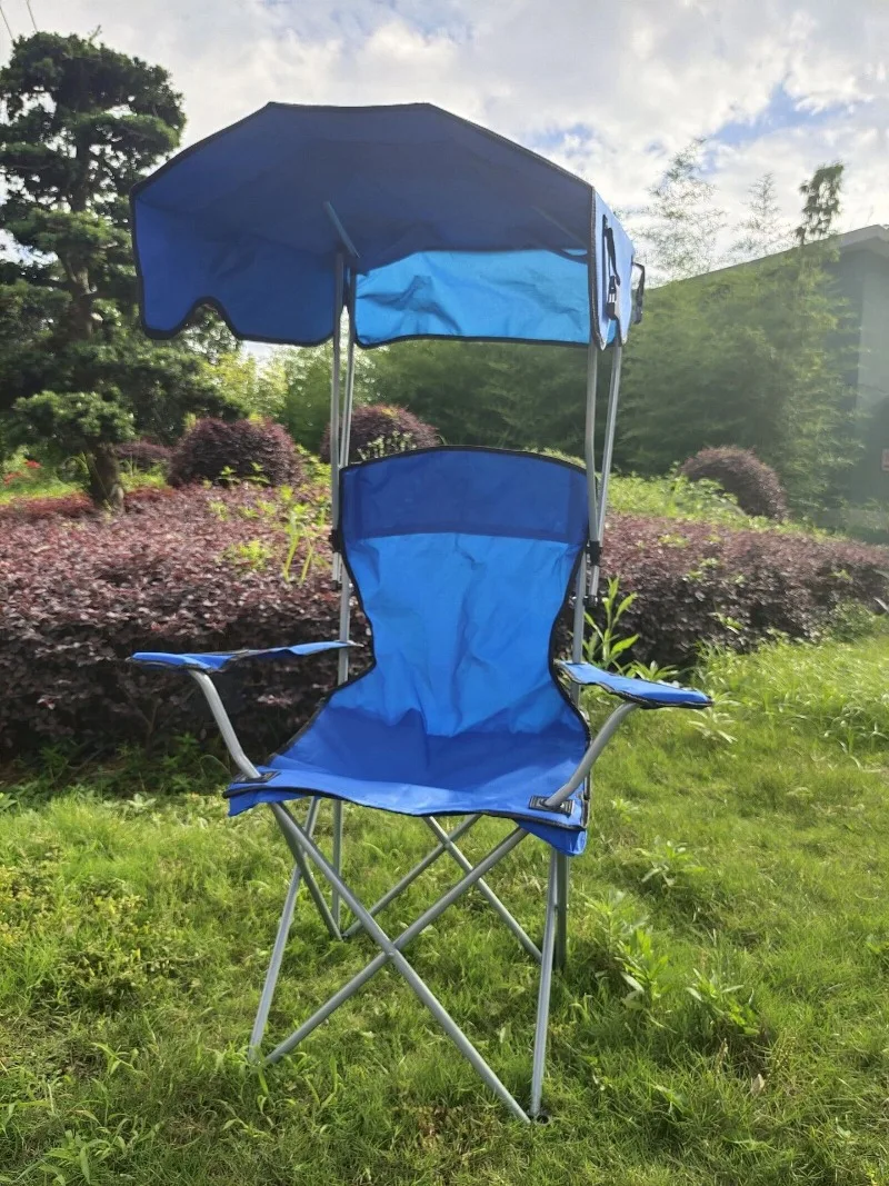 Hot Sale Outdoor Portable Folding Canopy Chair Seat For Camping Hiking