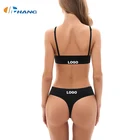 2020 Newest Fashion Style Sports Yoga Set Women Seamless Sexy Thong Bra Panty Sets