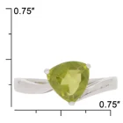 Gemstone Ring Latest 2021 Primary Stone Natural Gemstone Dainty Peridot Jewelry 925 Sterling Silver Wedding Women Ring