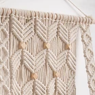 Wall Made In China High Performance 1 Tier Macrame Wall Hanging Shelf
