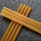 Glue Sticks Wholesale 7mm 11mm Dark Yellow Transparent Hot Melt Gun Glue Sticks