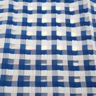 Checked Cloth 20%Poly 80%Rayon Yarn-dyed Spun Checked Cloth Fabric