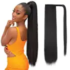 Hair Extensions Drawstring Wrap Around Ponytail Fashion High-temperature Fiber Synthetic Long Ponytail Hair Extensions