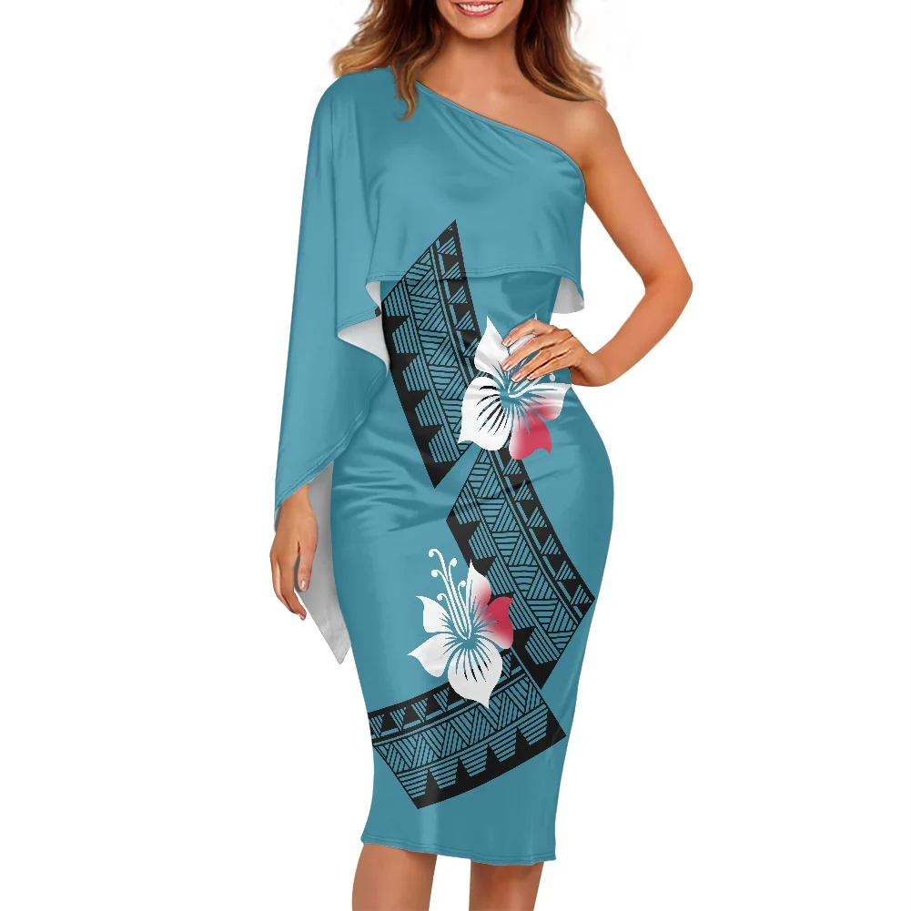 2022 Wholesale Oversized Casual Dress Custom Ladies One Shoulder Ruched  Design Party Dress Tiare Flower Sleeveless Bodycon Dress - Buy 2022  Wholesale Oversized Casual Dress,Custom Ladies One Shoulder Ruched Design  Party Dress,Tiare