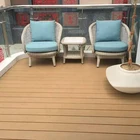 Deck Wood Composite Floor Wood Plastic Floor 3D Pvc Wooden Deck Parking Composite Floor