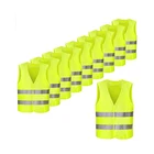 Vest Kids Safety Vest High Quality Soft Kids Safety Yellow Vest With Reflective Fabric Warning Vest For Children