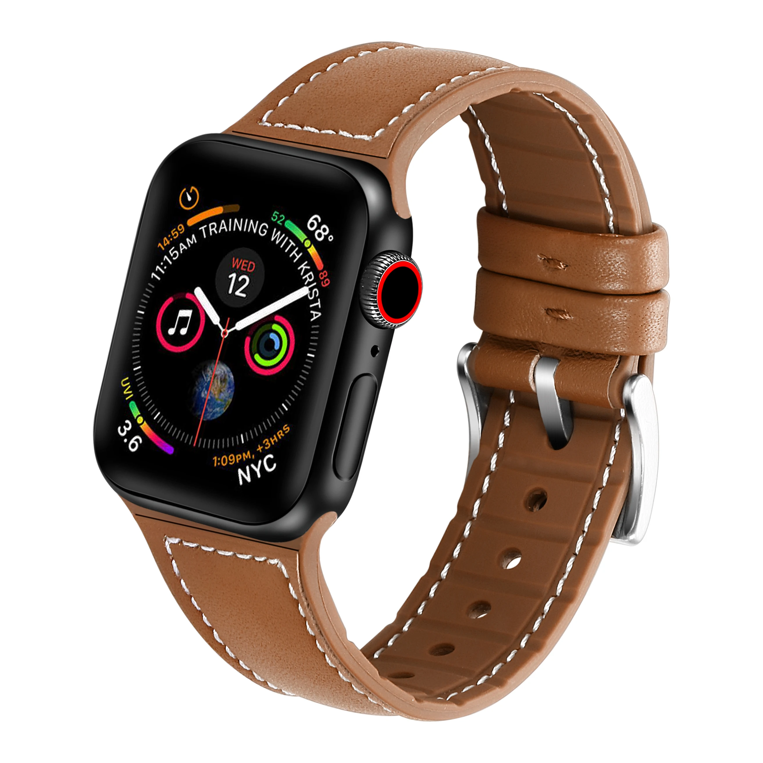 Fashion Sport Woman Man Silicone Strap 