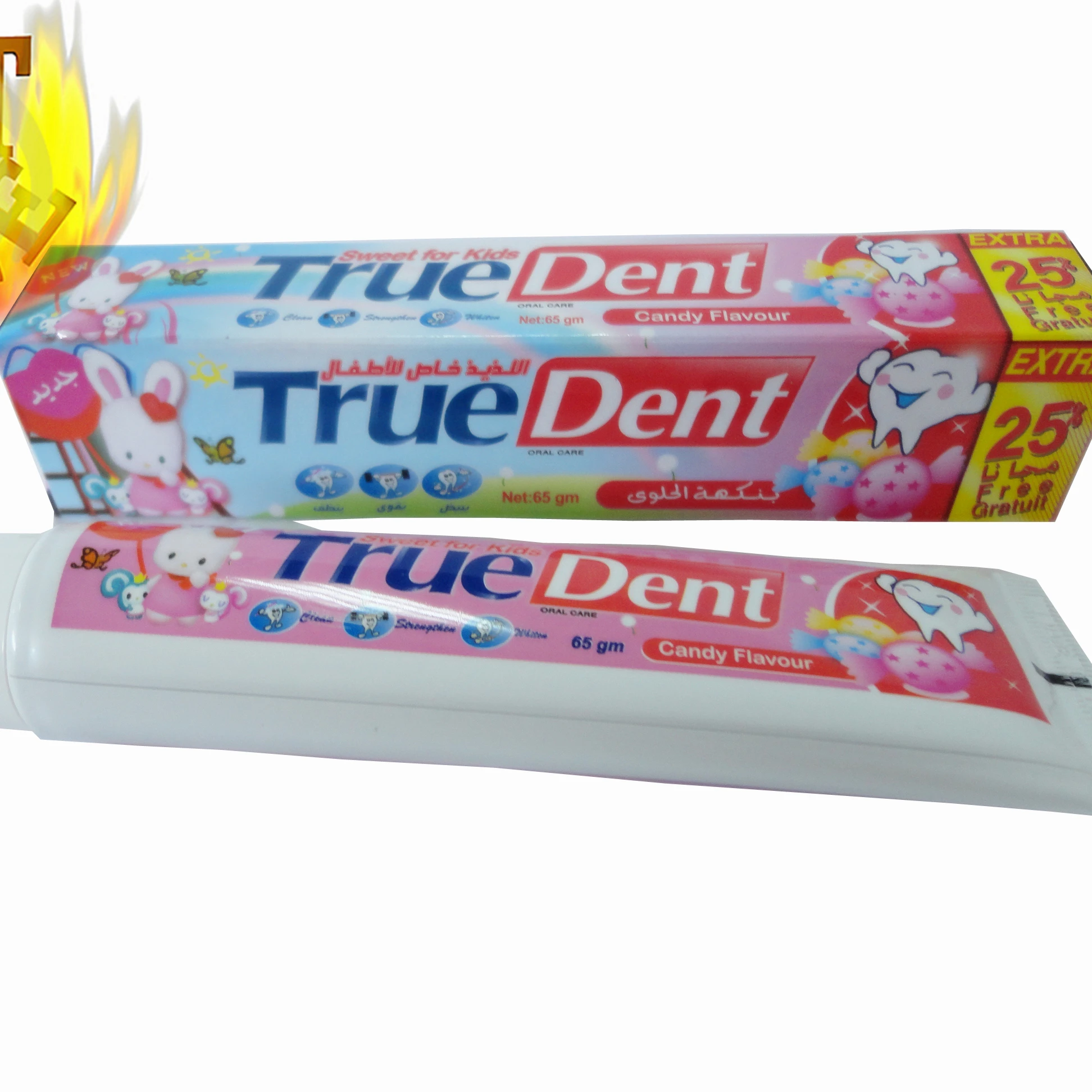 candy flavored toothpaste