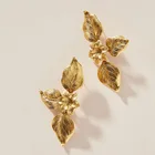 Alloy Earrings New Design Beautiful Alloy Flower Earrings Statement For Women