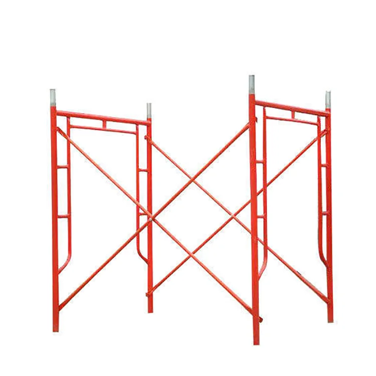 Custom Colored Heavy-Duty Steel H-Frame Scaffolding