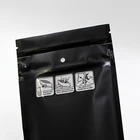 Plastic Wholesale Cigar Ziplock Plastic Bag With Child Proof Zipper Mylar Ziplock Bag For Weed