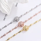Bracelet Silver Custom Fashion Lucky Revolving Bracelet Women's Jewelry In Sterling Silver