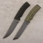 Blade Stainless Steel Tanto Blade Paracord Lightweight Hunting Camping Survival Knife