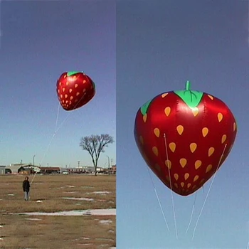 Inflatable strawberry, giant strawberry model, advertising strawberry helium balloons K7030
