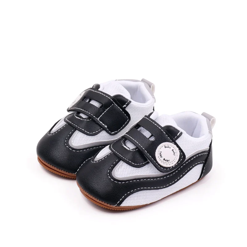 High Quality Breathable Soft TPR Outsole Unisex Sneaker Baby Boys and Girls Toddler Casual Shoes for Spring and Summer manufacture