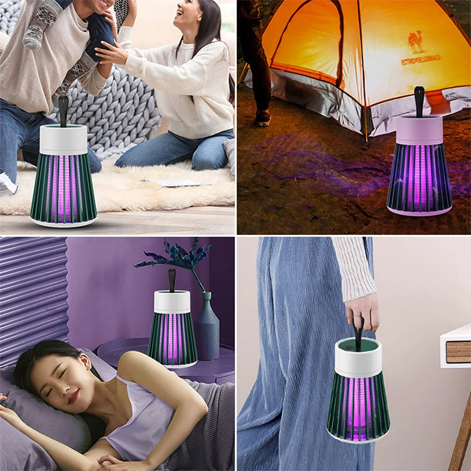 PORTABLE Mosquito Killer Lamp Led, Mosquito Lamp Outdoor, Mosquito Killer Lamp Rechargeable