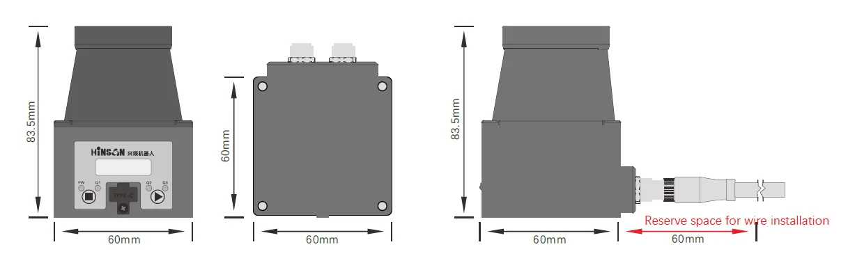 Meters Scanning Range For Agv Navigation Amr Lidar Sensor Radar