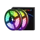Rgb Smd Strip Lights Indoor Bulk Dimmable RGB SMD 5050 Color Changing Music Sync Strip Led Lights With Remote