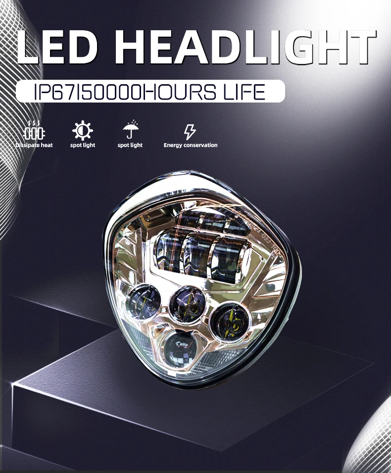 low beam h4 headlamp projector-2