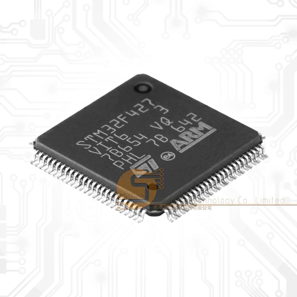 product stm32f427vit6 high speed arm cortex m4 microcontroller lqfp100 for industrial control motor drives embedded systems-0